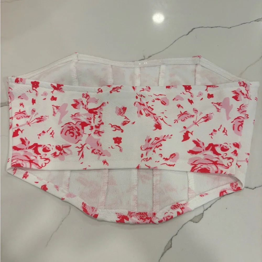 SHEIN- Omonsim Women’s Corset Strapless Top XS - Picture 4 of 4